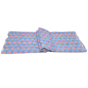 Tissu en coton à Voile indien, africain, bloc à la main, pour la confection de robes de cour, tissu léger pour vêtements de femmes - Product Image 6