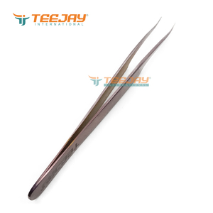 แหนบดัดขนตา TEEJAY ELT-408 สแตนเลสสตีล ปลายโค้ง 3 มม. และปลายเรียบละเอียด ยาว 10 มม. จับถนัดมือ ทนทาน และแม่นยำ - Product Image 5