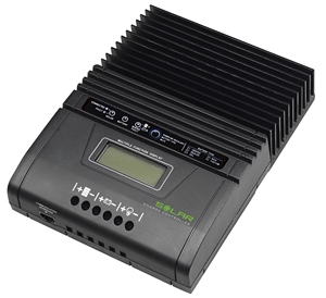 Contrôleur de charge solaire MPPT MPP SOLAR PCM3024 25A 600W 24V avec écran LCD, installation facile - Product Image 1