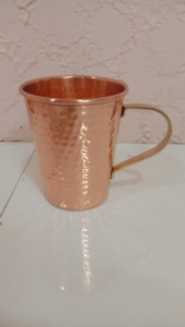Beau Design cuivre Mule de moscou tasse cuivre et acier tasse 100% cuivre naturel chope à bière - Product Image 5