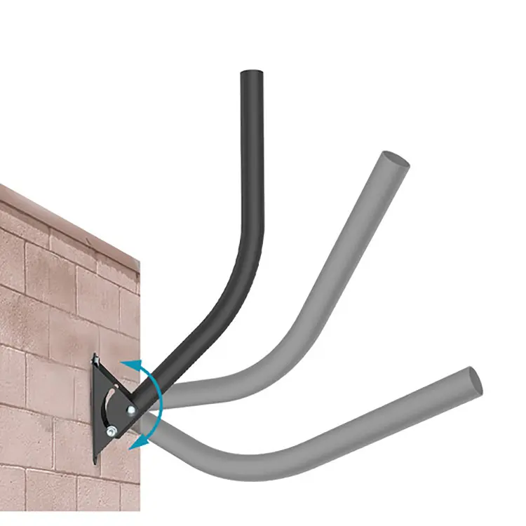 JH-Mech Steel J-Mount für Dachboden-Dachwand montage Universal verstellbarer Dachboden-/Außenantennen-Montages tange