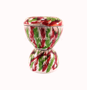 Natural Inlay Inlay Box Bakhoor Burner Incense Set for Home Decoration Arabic Mubkhar Censer Mop <b>Bone</b> From India - Product Image 3