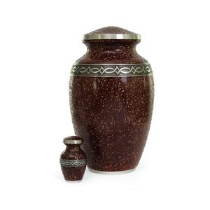 Urna de cremación de aluminio de estilo americano rosa para adultos para funerales de mujeres-de Brassworld India - Product Image 6