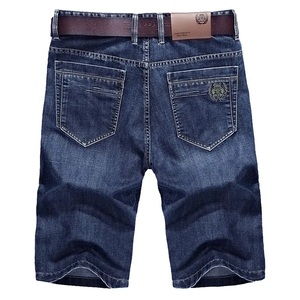 Short en coton à séchage rapide pour hommes, nouveau modèle d'été, longueur aux genoux, coupe droite, taille élastique, décontracté, pour l'extérieur - Product Image 2