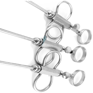 Vente en gros d'instruments vétérinaires de qualité supérieure Instruments pour tétines Extracteur de tumeurs à double lame en acier inoxydable - Product Image 6
