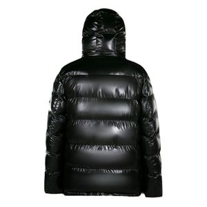 Chaqueta de Plumón Gruesa para Hombre, Abrigo con Capucha Cortavientos Cálido de Invierno 2024, Chaqueta Acolchada Brillante para Exteriores - Product Image 1