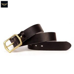 Ceinture de luxe pour hommes, ceinture de haute qualité, nouvelle marque de styliste, tendance, lisse, mode Vintage, Jeans, avec boucle ardillon - Product Image 3