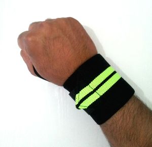 Muñequeras de alta resistencia con logotipo personalizado, correas de elevación, soporte de mano y muñeca de algodón para gimnasio, Fitness, levantamiento de pesas - Product Image 5