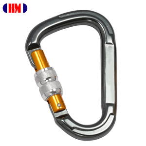 Mousqueton d'escalade en aluminium 25kN pour l'extérieur avec certificat CE - Product Image 1