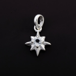 ลดกระหน่ำสร้อยคอเงินแท้925สเตอริงจี้เชื่อมโยงโซ่สร้อยคอพลอยเพทายลูกบาศก์ดาวดวงอาทิตย์ระเบิดเสน่ห์เครื่องประดับที่ดี - Product Image 2