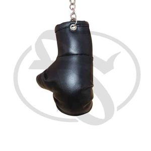 Mini guante de boxeo de pvc, llavero barato con logotipo personalizado de alta calidad - Product Image 3