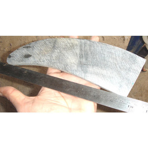 Placas de cuerno naturales con rayas blancas para marco óptico y mango de cuchillo para sin pulir a la venta - Product Image 4