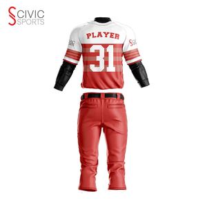 Maillots Pro Team et ensemble de vêtements de sport pour jeunes Design personnalisé 2 pièces pour softball/baseball comprenant des chemises et des pantalons - Product Image 3