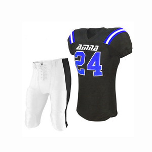 Uniforme de fútbol americano de poliéster hecho para jóvenes, ropa deportiva de buena calidad - Product Image 2