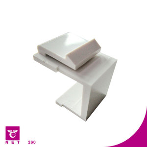 Insert de connecteur Keystone ABS blanc pour utilisation en télécommunications - Product Image 5