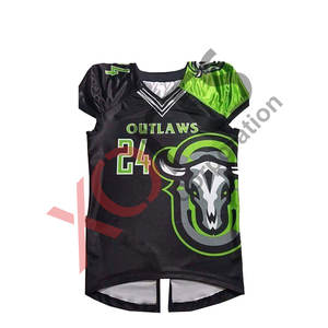 2025 nouveauté haute qualité sur mesure uniforme de Football américain respirant vêtements de sport personnalisé nom numéro Sublimation - Product Image 4