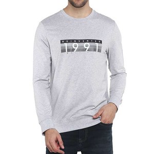 Sweats à capuche et sweat-shirts 100% coton vêtements de sport pour hommes sweat-shirt meilleur design élégant court luxe respirant hommes sweat-shirt - Product Image 2