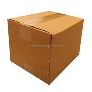large brown corrugated box