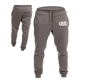 กางเกงจ็อกเกอร์แฟชั่นผู้ชายเอวสูงสีดำแบบลำลองปรับแต่งโลโก้ได้มีกระเป๋าด้านข้างประดับลูกไม้ - Product Image 1