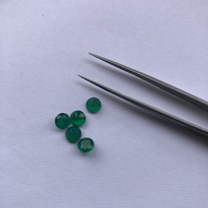 5mm Naturel Vert Onyx Pierre À Facettes Ronde Coupe Pierres Précieuses En Vrac Prix De Gros Boutique En Ligne du Fabricant Revendeur Fournisseur Maintenant - Product Image 2