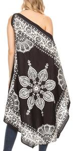 Robe de plage décontractée, vêtement d'été sans manches, asymétrique épaule dénudée, bretelles réglables, kaftan pour femmes, collection 2020 - Product Image 2