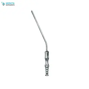Frazer-tubo de succión 2mm 18cm, instrumentos quirúrgicos generales