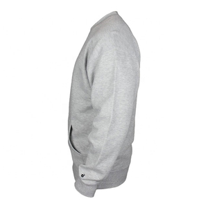 Sweat-shirt unisexe à col ras du cou, vêtement uni avec poches kangourou, flambant neuf, mode hiver 2021 - Product Image 3