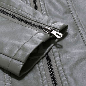 Chaquetas de cuero informales para hombre, de talla grande, de buena calidad, a la moda, hechas en Pakistán - Product Image 4