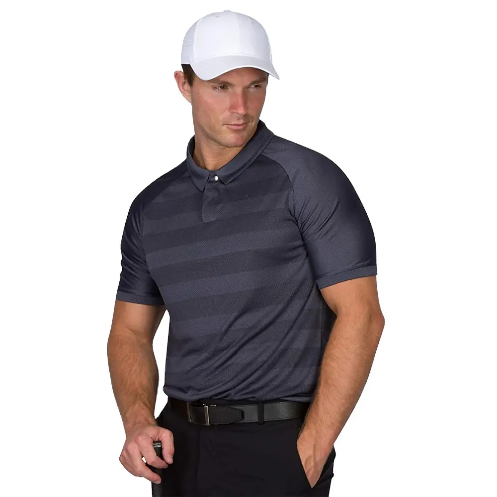 Benutzer definierte Herren Golf schnell trocknende Polo Shirts Shirt mit Kunden stickerei Logo