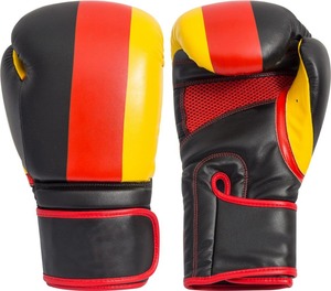 Guantes de boxeo de cuero de vaca auténtico de alta calidad, guantes de boxeo de estilo clásico a la moda, precio al por mayor, baratos - Product Image 5