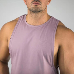 Débardeurs d'été de gymnastique sur mesure pour hommes, gilets et maillots avec impression de quantité par sublimation, vêtements de sport personnalisables - Product Image 6