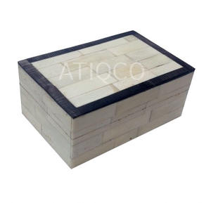 Caja de madera de nuevo diseño superventas única India caja de joyería de estilo antiguo con impresión digital hexagonal caja de dulces atractiva - Product Image 4
