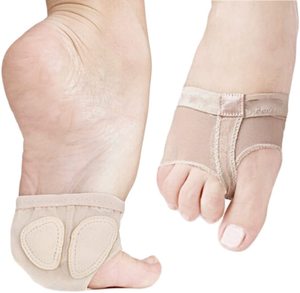 Chaussures de gymnastique artistique personnalisées en gros, demi-semelles souples, chaussures d'entraînement de danse pour filles, ballet - Product Image 3