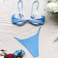 Maillot de bain push up personnalisé nouvel ensemble de bikini patchwork pour femmes maillots de bain brésiliens sexy