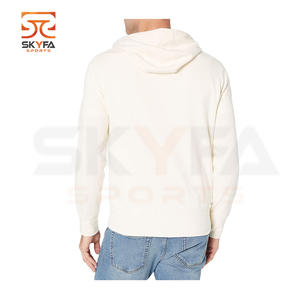Sudaderas con capucha de material puro, diseño personalizado, moda, color blanco - Product Image 6