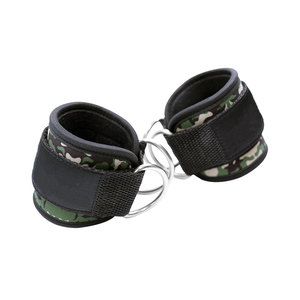 Personalizado de neopreno acolchado ajustable doble D-Ring correas de tobillo Puños para máquinas de cable equipo de protección - Product Image 5