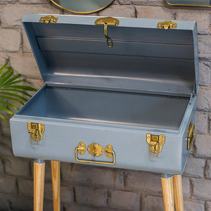 New Wood and Metal Trunk <b>Table</b> Usage Room Modern Round Made in India Top All Office Home Room Restaurant Super Market 2022 Best - Product Image 5