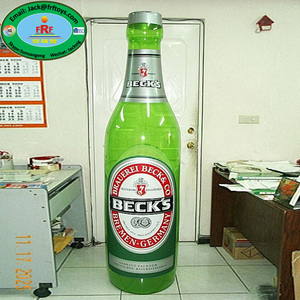 Botella hinchable para cerveza, Expositor de tienda, promoción - Product Image 1