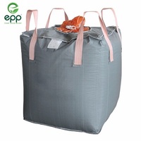 Kantong Jumbo PP 1000kg Bahan Berkualitas Tinggi & Bernapas, Untuk Semen, Pasir, Batu, Pupuk, Dengan Corong, Faktor Keamanan 6:1, Kontainer FIBC