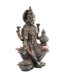 Statue de l'anime Laxmi en résine naturelle, Statue de déesse, indien, Figurine Idol, décoration, Fengshui, cadeau, art artisanal - Product Image 3