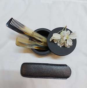 Peigne en corne de tampon 100% naturel, accessoire de soins de santé, personnalisé, vente en gros, fournisseur en or du vietnam - Product Image 5