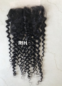Extensiones de cabello humano brasileño Remy, sin procesar, 5x5, rizado, con cutícula, venta al por mayor - Product Image 6