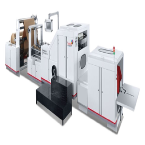 Machine de fabrication de sacs papier Kraft, outil entièrement automatique à base carrée, alimentation, rouleau - Product Image 1