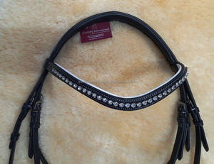 Brida de caballo con banda ondulada para cejas - Product Image 3