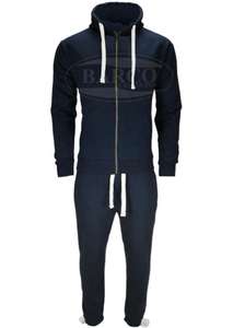 Ensemble de Jogging en cuir pour homme, Logo personnalisé, sweat à capuche, fait à la main - Product Image 4