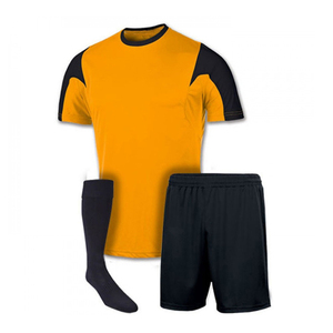 Uniforme de football avec maillot rayé horizontal classique Kit de gardien de but de football avec maillot rembourré à manches longues - Product Image 1