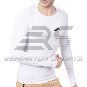 Derniers hommes à manches courtes Compression chemise à séchage rapide prix de gros hommes chemises de Compression - Product Image 3
