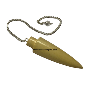 Fabriqué à la main Feng Shui palissandre cône radiesthésie pendule Figurine Style Divination outil pour débutants et pros cristal artisanat - Product Image 1