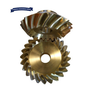 Engranajes cónicos en espiral personalizados de alta precisión, equipo Industrial - Product Image 1