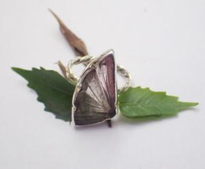 Bague pour homme en argent sterling 925, pierre précieuse naturelle en tourmaline rose, vermeil éternel, bijoux de fête de mariage, bagues tendance - Product Image 4